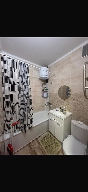 43: 1 комната, 43 м², Джал мкр (в т.ч. Верхний, Нижний, Средний) 106 серия улучшенная, 7 этаж, Свежий ремонт — 2