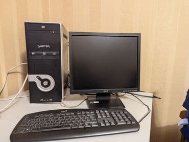 Настольные ПК и рабочие станции: Компьютер, Для несложных задач, Intel Core i3, Встроенная видеокарта, HDD — 1