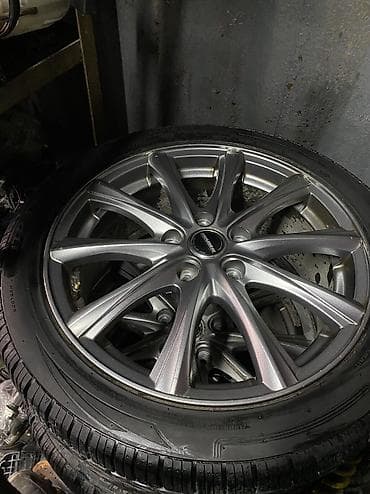 4100 r16: Колеса в сборе 215 / 45 / R 17, Лето, Б/у, Комплект, Легковые, Литые, отверстий - 5 — 6