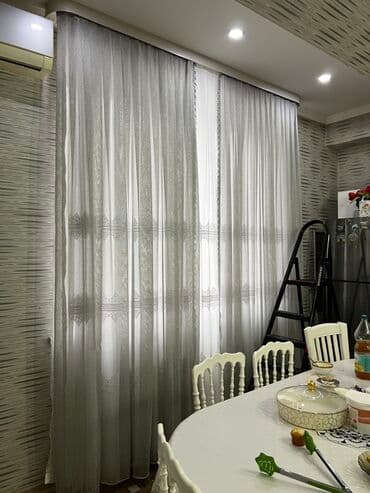 шторы и портьеры: Комплект штор, Изготовление на заказ, Новый — 7