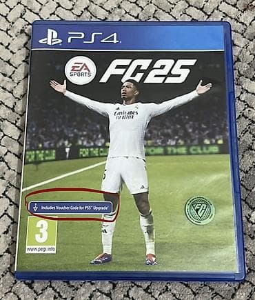 xiaomi redmi note10: EA Sports FC 25 — диск для PlayStation 4 можно и на 5 играли 2-3 — 1