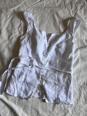 jea: Повседневное платье, Лето, Хлопок, S, XS — 2