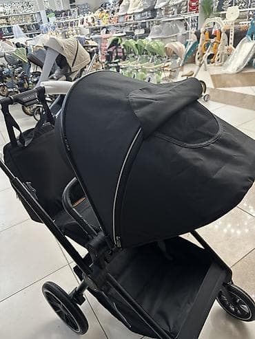 для близнецов: Детская коляска для двойни New Lux (прогулочная, тандем) - Посадочные — 2