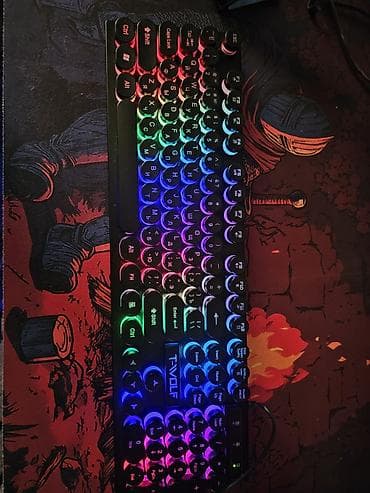 hyperx alloy fps pro: Клавиатура, Мембранная, Проводное подключение, Размер: 100% — 1