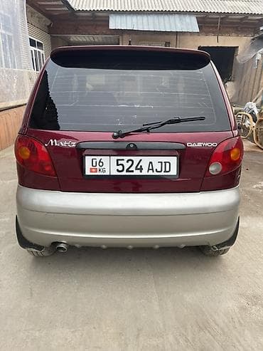crv 2001: Daewoo Matiz: 2009 г., 0.8 л, Механика, Бензин, Хэтчбэк — 3