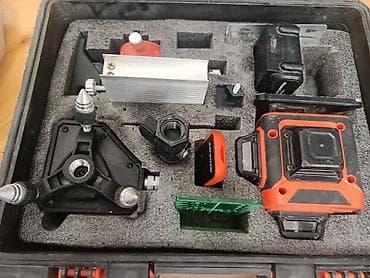 штатив: Профессиональный лазерный уровень Gigant 4D 16 линий + штатив 1.6 м — 2