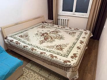 евро бурчатка: Двуспальная кровать, С матрасом, длина - 200 см — 1