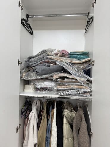 ышкаф: Купе шкаф, Колдонулган, Күзгүсү менен, ЛДСП — 3