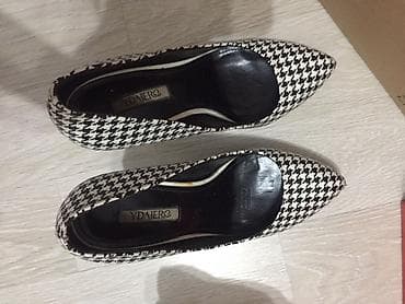 foot patch: Туфли-лодочки YDAJERO в классическом принте «гусиная лапка». - Цвет — 1