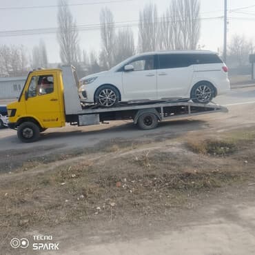 домик на колесо: Эвакуатор, Mercedes-Benz, Ломаная — 1