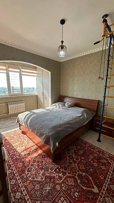 Квартиры: 2 комнаты, 68 м², Джал мкр (в т.ч. Верхний, Нижний, Средний) 106 серия, 6 этаж, Евроремонт — 3