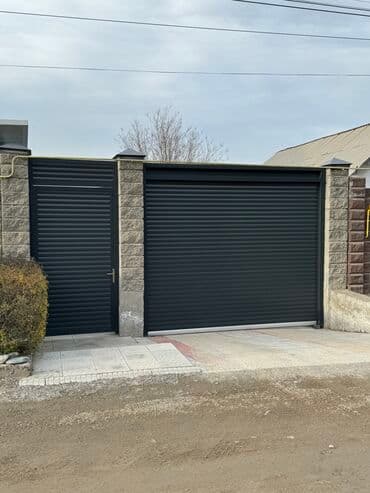 ворота рольставни: Алюминиевые, Автоматические, Длина: 6 м, Alutech, Для гаража, Для частного дома, Со стойками, В рассрочку, Новый, Бесплатная установка — 3