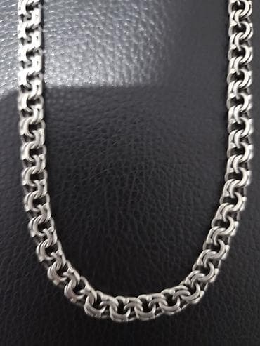 Наборы украшений: Серебряный комплект: цепь и браслет 925 пробы, классическое плетение — 2