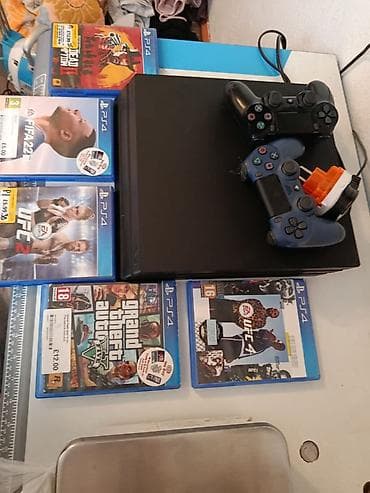 ps5 pro цена бишкек: Игровая консоль Sony PlayStation 4 pro с комплектом 2 джойстик и 5 — 3