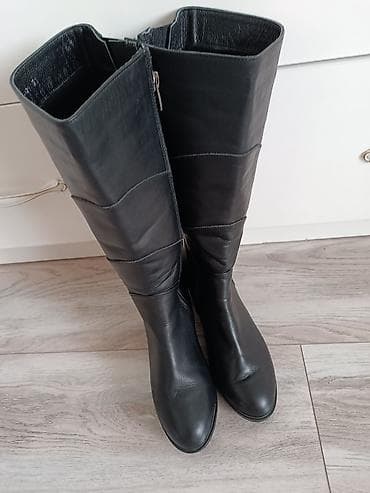 Сапоги: Сапоги, 38, & Other Stories, Б/у, цвет - Черный, Самовывоз — 1