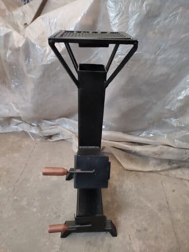 Уголь: Печь очок очень сильный современный экономичный можно брать на природу — 2