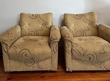 раритет мебель: Два мягких кресла в классическом стиле. «от румынского гарнитура». - — 3