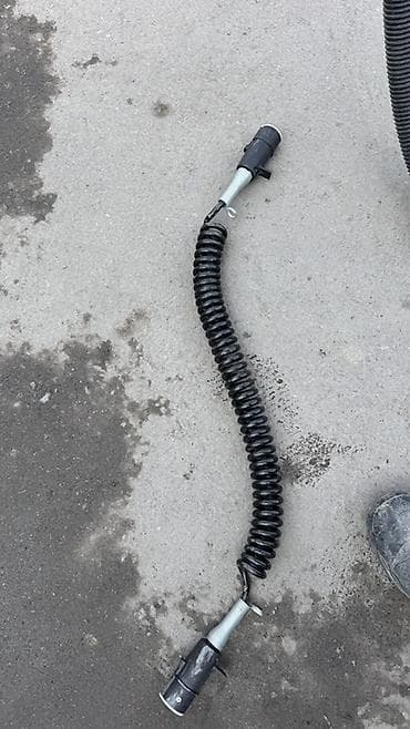 Генераторы: Спиральный электрокабель для прицепа (7‑контактный разъём) - Тип — 1