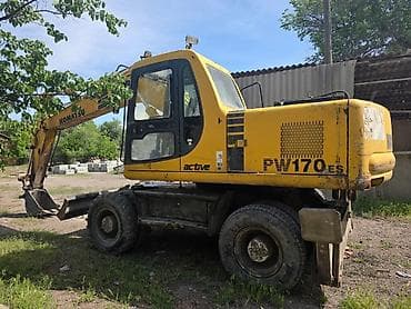 квадроцикл для 7 лет: Экскаватор, Komatsu, 2001 г., Колесный — 4