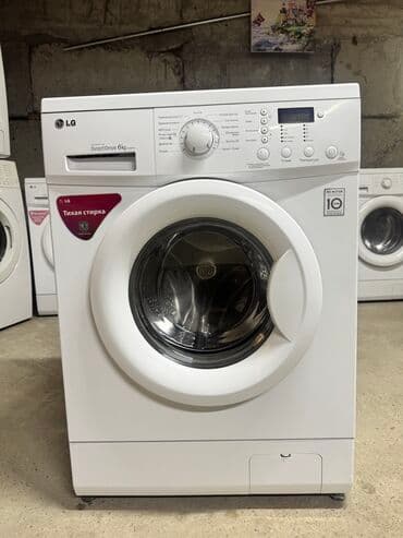 Стиральная машина LG, Б/у, Автомат, До 6 кг, Компактная