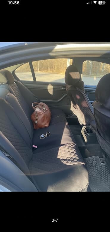 наклейка на авто бишкек: BMW 3 Series (E46) — интерьер и салон - Салон седана с тканевой — 1