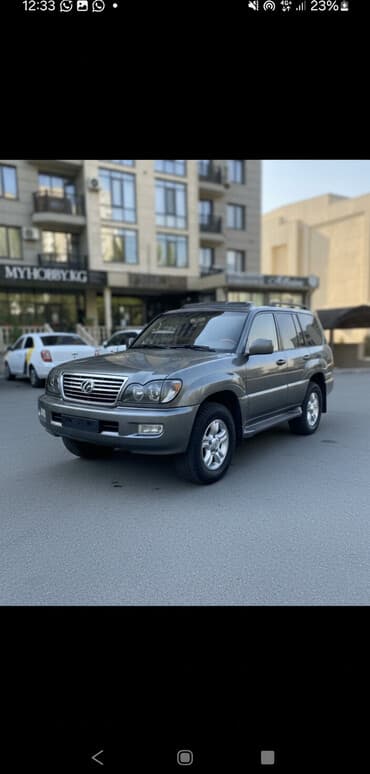домкрат на лексус: Lexus LX: 2002 г., 4.7 л, Автомат, Бензин, Внедорожник — 3