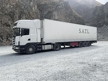 грузовик с холодильником: Тягач, Scania, 2003 г., Холодильник, рефрижератор — 1