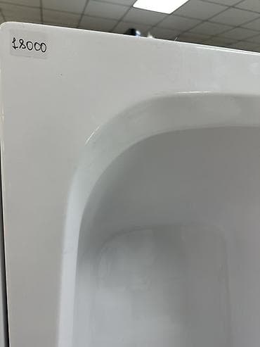 ваны: Прямая акриловая ванна, классическая прямоугольная форма — 2