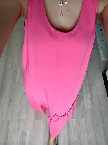 massimo: Повседневное платье, Италия, Лето, Длинная модель, Креп, Сарафан, M — 10