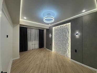 Квартиры: 2 комнаты, 64 м², Элитка, Пишпек Элитка, 10 этаж, Свежий ремонт — 2