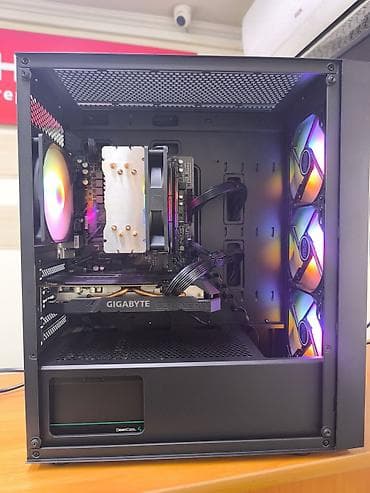 игровой системник: Компьютер, ядер - 6, ОЗУ 16 ГБ, Игровой, Б/у, AMD A4, NVIDIA GeForce RTX 2060, SSD — 4