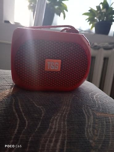 logitech g335: Портативная Bluetooth-колонка T&G (красная) - Компактный корпус с — 1