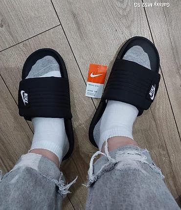nike tech flece: Мужские сандалии, 41, 43, 44, Nike, Новый, цвет - Черный, Самовывоз — 1