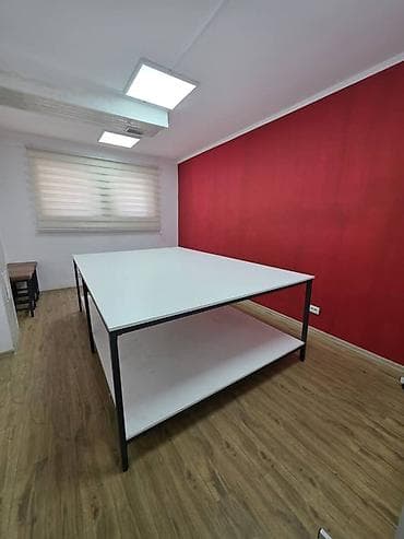 стекло на стол цена: Офисный стол, Нерегулируемый, цвет - Белый, Прямоугольный — 1