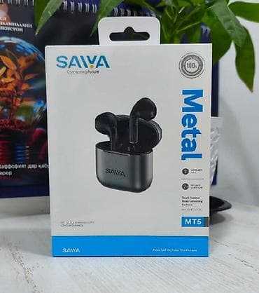 Беспроводные наушники Saiva MT5 Беспроводные at lalafo.kg Беспроводные наушники Saiva MT5 Беспроводные