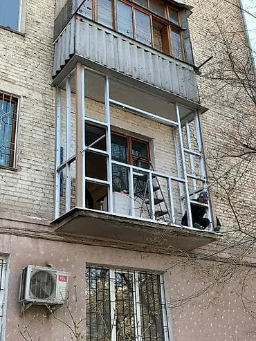 Фасад иштери: Облицовка и остекление балконов/лоджий - Обшивка фасада балконов — 5