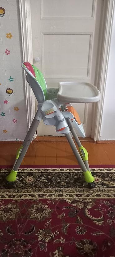 стульчик для кормления джунгли: Детский стульчик для кормления - Комфортное мягкое сиденье с яркой — 3