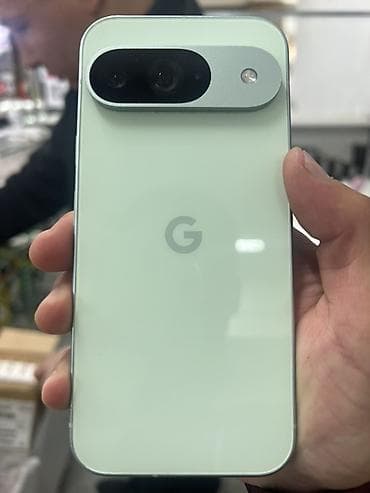 скан: Google Pixel 9, Б/у, 128 ГБ, цвет - Зеленый, В рассрочку, 1 SIM, eSIM — 2