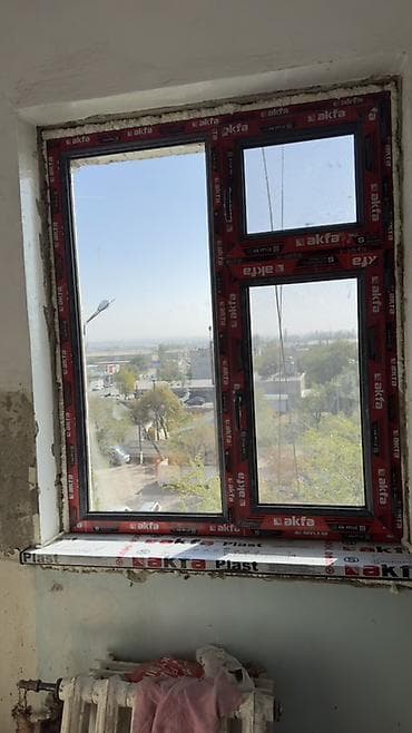 Строительство под ключ: Пластиковая дверь на заказ, Входная, Для частного дома, Другое количество створок, Распашная, Узбекистанская, Бесплатный замер — 8