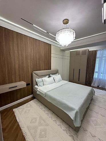 Квартиры: 2 комнаты, 77 м², Элитка, 8 этаж, Дизайнерский ремонт — 9