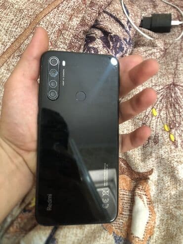 стикеры на ноутбук: Redmi, Redmi Note 8, цвет - Черный — 3