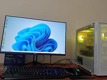 аренда игр: Игровой/универсальный ПК в белом корпусе с адресной RGB-подсветкой и — 2