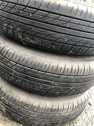 покрышка самурай: Колеса в сборе 155 / 80 / R 13, Лето, Б/у, Комплект, Легковые, Железные, отверстий - 4 — 3