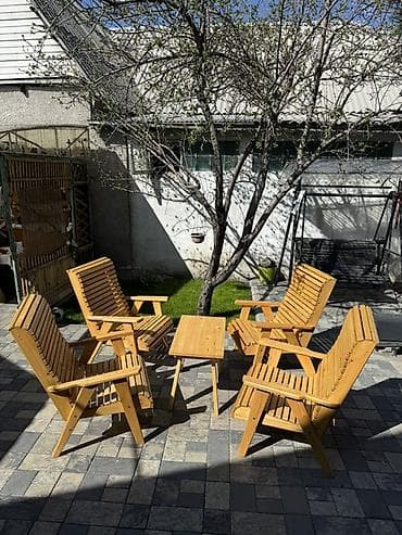 Офис креслолору: Бакча эмерек комплекти, Жыгач — 1