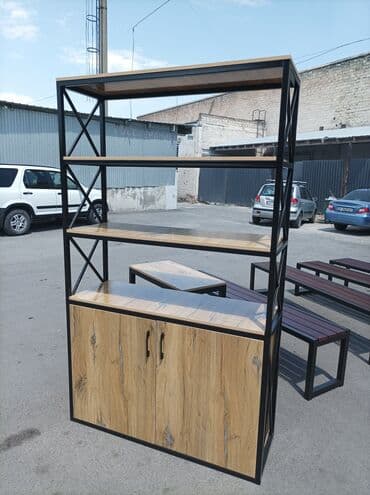 хлебный стеллаж: Стеллаж Стеллаж в стиле лофт Стеллаж для офиса Стеллаж для дома на — 12