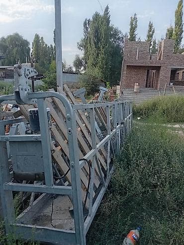 кровати медицинские механические: Подвесная фасадная люлька (строительная платформа) с электролебедками — 3