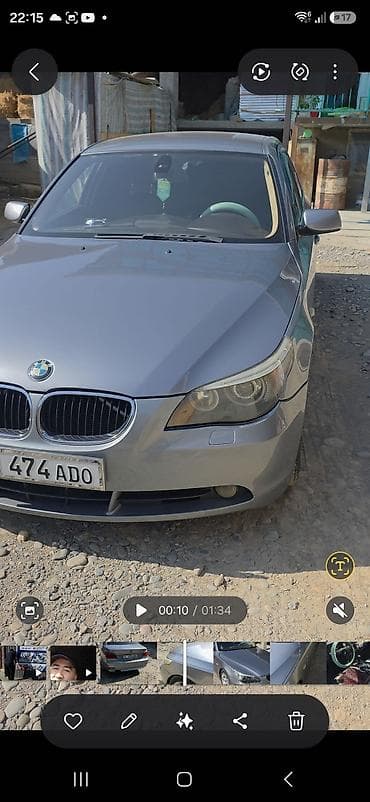 atego 6 4: BMW 5 series: 2005 г., 2.5 л, Седан — 10