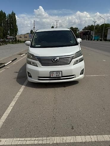 ex 6: Toyota Vellfire: 2008 г., 2.4 л, Автомат, Бензин, Минивэн — 7