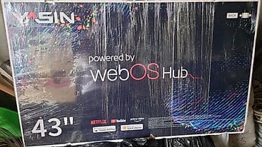 Смарт-телевизор YASIN 43" - Диагональ: 43" - Платформа: webOS Hub -