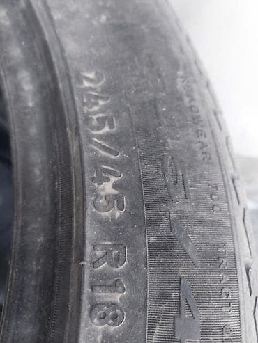 245 50 р18: Комплект автомобильных шин ПРОДАЕТСЯ Основные параметры по маркировке — 3